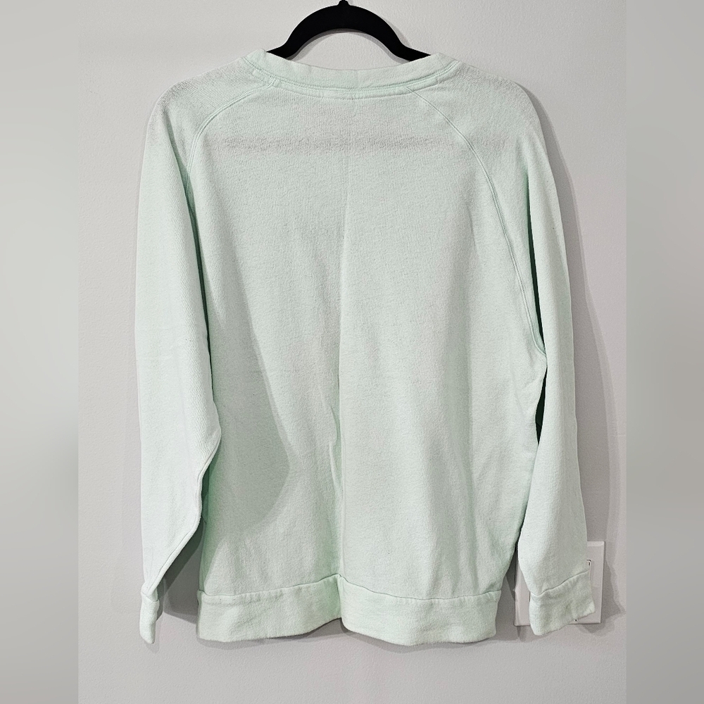 PINK Victoria's Secret Oversized Mint Sweatshirt - Picture 6 of 6